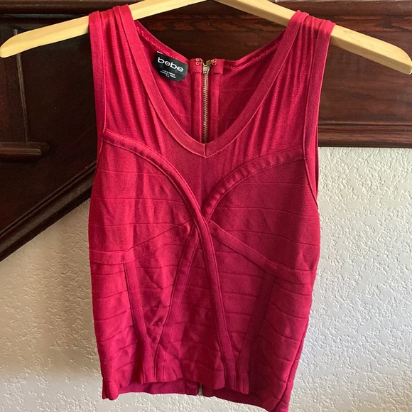 bebe Tops - Bebe Womens Sexy Cabernet Top Medium. Bundle 3 items and save 30%